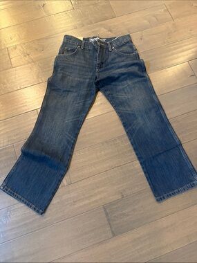 Wrangler Kids Blue relaxed bootcut Denim Jeans